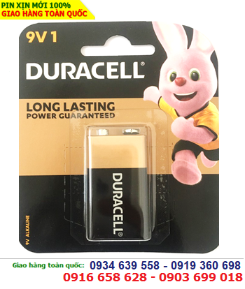 Duracell MN1604B, Pin 9v Duracell MN1604B-6LP3146 Alkaline (Made in Malaysia)